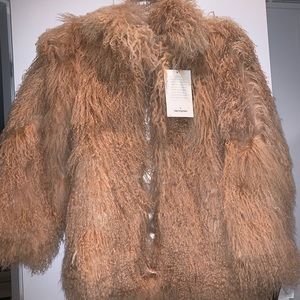 Mongolian lamb jacket